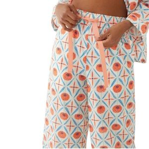 Mersea Over the moon Zinnia Pajama pants SZ XL  Like New!